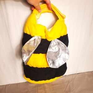 Adorable Fluffy Bumble Bee Halloween Pet Animal Costume Large Dog/Farm Animal